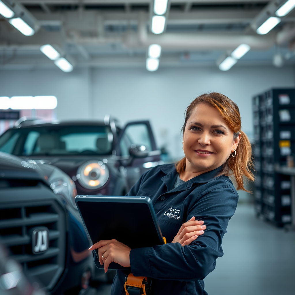 Laura Rodríguez, jefa de inspecciones de DanisheSyst, técnica certificada con especialización en sistemas electrónicos vehiculares